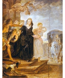 Peter Paul Rubens, Medici-Zyklus: Der Weggang der Königin aus Paris.