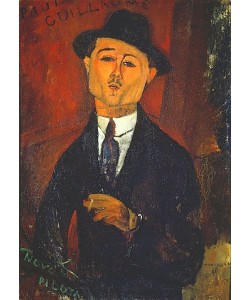Amadeo Modigliani, Bildnis Paul Guillaume.