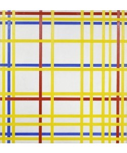 Piet Mondrian, New York City I.. Gegen 1940.