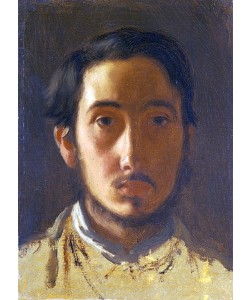 Edgar Degas, Selbstbildnis. Um 1857