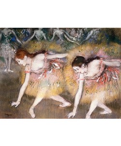 Edgar Degas, Sich verbeugende Ballerinen. 1885