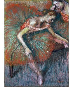 Edgar Degas, Sitzende Tänzerin. Um 1899