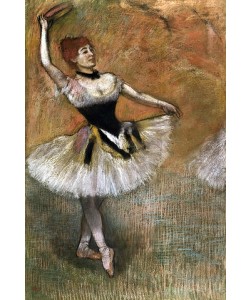 Edgar Degas, Tänzerin mit Tambourin. Um 1882