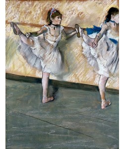Edgar Degas, Übungen an der Stange. Um 1877-79