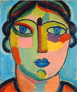 Alexej von Jawlensky, Blauer Mund.