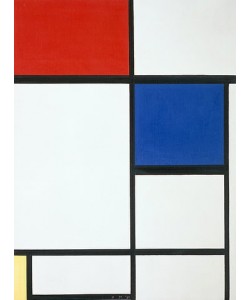 Piet Mondrian, Komposition II, mit Rot, Blau und Gelb. 1930