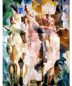Robert Delaunay, Die drei Grazien. 1912