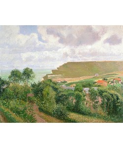 Camille Pissarro, Ansicht von Berneval. 1900