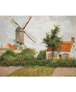 Camille Pissarro, Windmühle in Knocke (Belgien). 1894