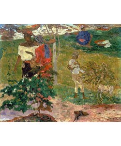 Paul Gauguin, Conversation tropiques (Martinique). 1887.