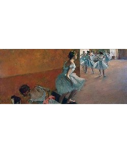Edgar Degas, Tänzerinnen auf einer Treppe. Gegen 1886/1888