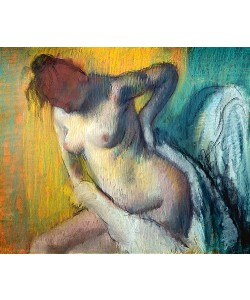 Edgar Degas, Weibliche Figur, sich abtrocknend.