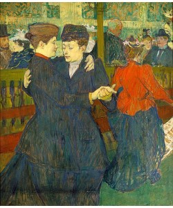 Henri de Toulouse-Lautrec, Im Moulin Rouge. 1892.