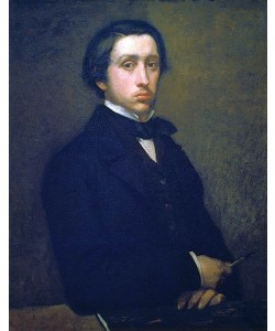 Edgar Degas, Selbstbildnis 1855.