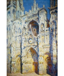 Claude Monet, Portal der Kathedrale von Rouen mit Turm Saint-Romain in voller Sonne. 1893.