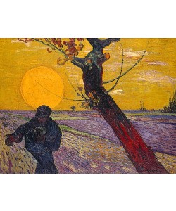 Vincent van Gogh, Sämann bei untergehender Sonne. 1888