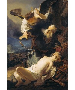 Rembrandt van Rijn, Die Opferung Isaaks. 1636
