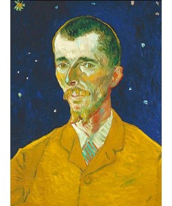 Vincent van Gogh, Bildnis des belgischen Malers Eugene Boch. 1888.