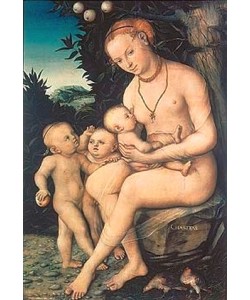 LUCAS CRANACH Der Ältere, Caritas.