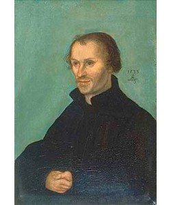 LUCAS CRANACH Der Ältere, Bildnis des Reformators Philipp Melanchthon (1497-1560).