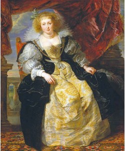 Peter Paul Rubens, Helene Fourment im Hochzeitskleid. Um 1630/31