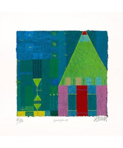 Cames Norbert Synergie III (2001) (Siebdruck, handsigniert)