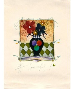 Korinek Peter Sommeranfang (2001) (Radierung, handsigniert)