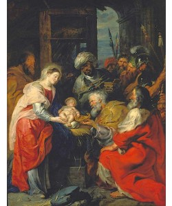 Peter Paul Rubens, Die Anbetung der Könige. 1626/27