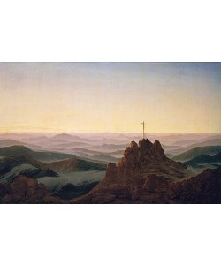 Caspar David Friedrich, Morgen im Riesengebirge. Um 1810