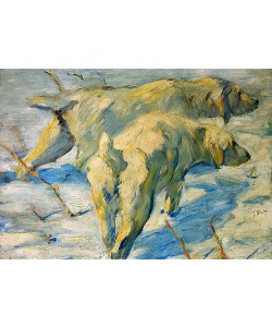 Franz Marc, Sibirische Schäferhunde. 1909/10