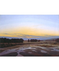 Caspar David Friedrich, Das grosse Gehege bei Dresden. 1832
