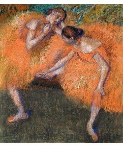 Edgar Degas, Zwei Tänzerinnen. Um 1898