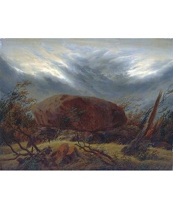 Caspar David Friedrich, Hünengrab im Herbst. Um 1820