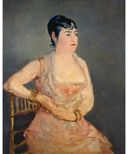 Édouard Manet, Dame in Rosa (Madame Marlin). 1881