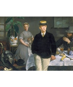 Édouard Manet, Frühstück im Atelier. 1868