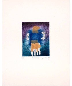 Cox James Pyramide IV (2001) (Radierung, handsigniert)