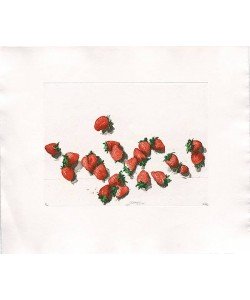 Rore Robert Erdbeeren (2001) (Radierung, handsigniert)