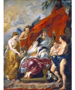 Peter Paul Rubens, Medici-Zyklus: Die Geburt Ludwigs XIII. in Fontainebleau, 27.09.1601.