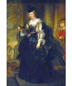 Peter Paul Rubens, Bildnis der Helene Fourment, stehend.