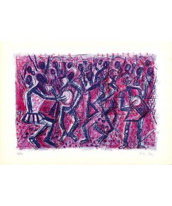 Bargheer Eduard Ohne Titel IV (Lithographie, handsigniert)