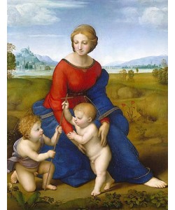 Raffael (Raffaello Sanzio), Die Madonna im Grünen.