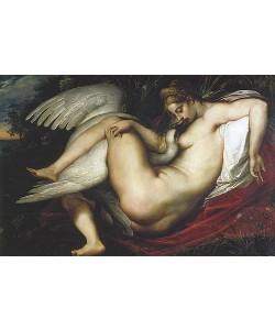 Peter Paul Rubens, Leda mit dem Schwan. 1598/1600.