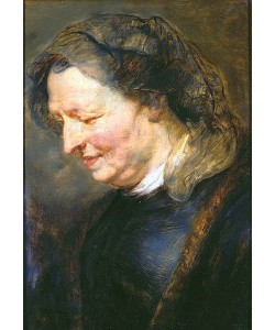 Peter Paul Rubens, Portraitstudie einer alten Frau.