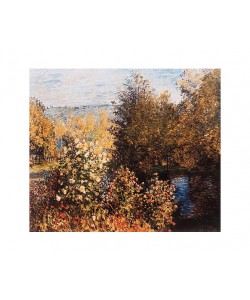 Claude Monet, Gartenecke in Montgeron (Offset)