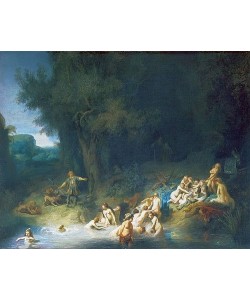 Rembrandt van Rijn, Diana im Bade mit Aktaeon und Kallisto.
