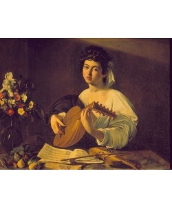 Michelangelo Merisi da Caravaggio, Junger Lautenspieler. Um 1595
