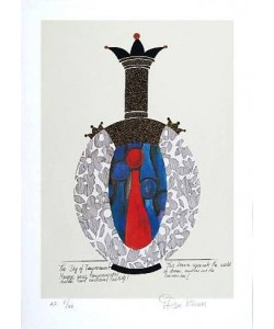 Krum Iren Day of Temperament (Lithographie, handsigniert)