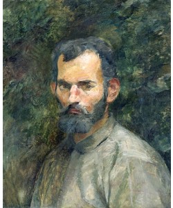 Henri de Toulouse-Lautrec, Bildnis eines bärtigen Mannes. 1883