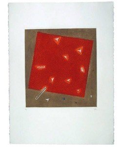 Piza Arthur Frémissement singulier rouge (Radierung, handsigniert)