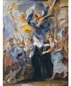 Peter Paul Rubens, Die Flucht von Blois (21./22.Februar 1619).